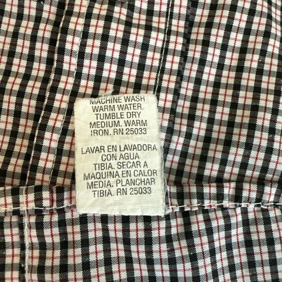 Flying Ranch wear Men's LS Pearl Snap Shirt Plaid Made In USA Western Size 16-34 - Picture 9 of 10